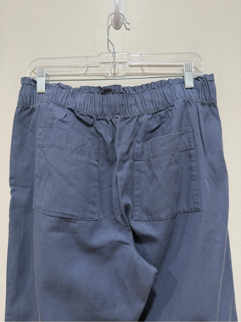 LOFT Outlet Blue Lyocell Blend Jogger Pants Women’s Medium - Picture 8 of 10